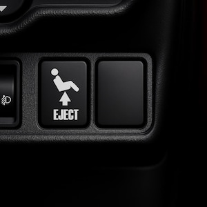 EJECT BUTTON Decals – Set of 4