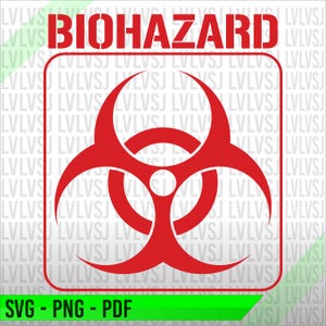 Biohazard SVG