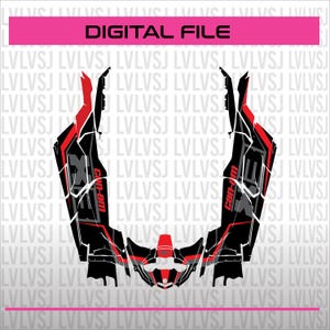 Can-Am Maverick X3 Max 4-Door Wrap Design Template (Digital)
