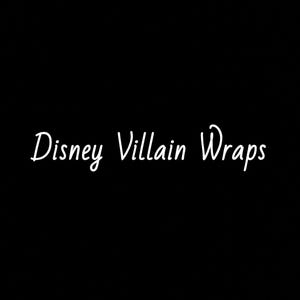 DTF Transfer Villian Cup Wraps for 12oz/16oz/20oz cups