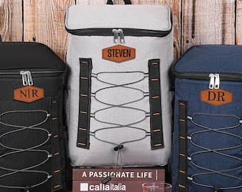 Personalized Groomsmen Cooler Backpack, Groomsmen Gift, Custom Lunch Cooler Backpack, Hiking Cooler Backpack, Best Man Gift,Christmas Gift