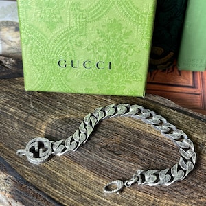 Gucci Interlocking Bracelet - Etsy
