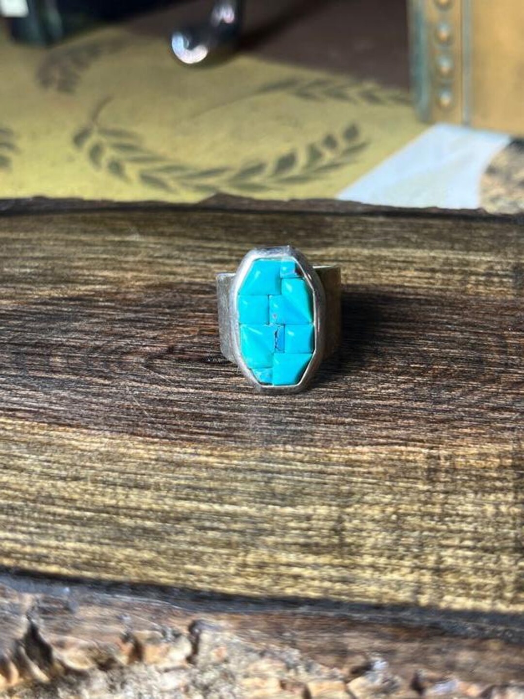 Sterling Silver Jay King Turquoise Cobb Set Ring Size 6.50 V939 - Etsy