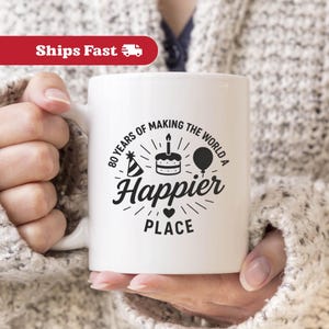 80th Birthday Gift Mug For 80th Birthday, Born in 1945 Gift For Women Milestone, 80 Year Old Gift For Grandma Grandmother Birthday Gift