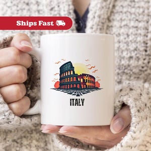 Italy Travel Gift Italy Mug For Him, Italy Cup For Her, Italy Travel Activity Italy Party, Italy Coffee Mug, Funny Italy Gift For Italian