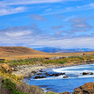 CA Central Coast Panorama View South