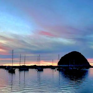 Morro Bay Sunset View