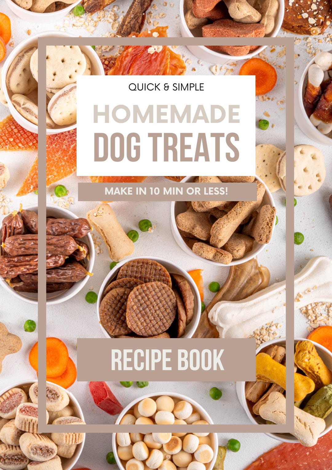 Homemade Dog Treats Recipe Book - Etsy
