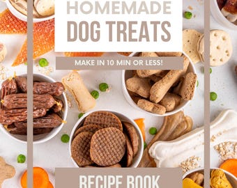 Libro de recetas de golosinas caseras para perros