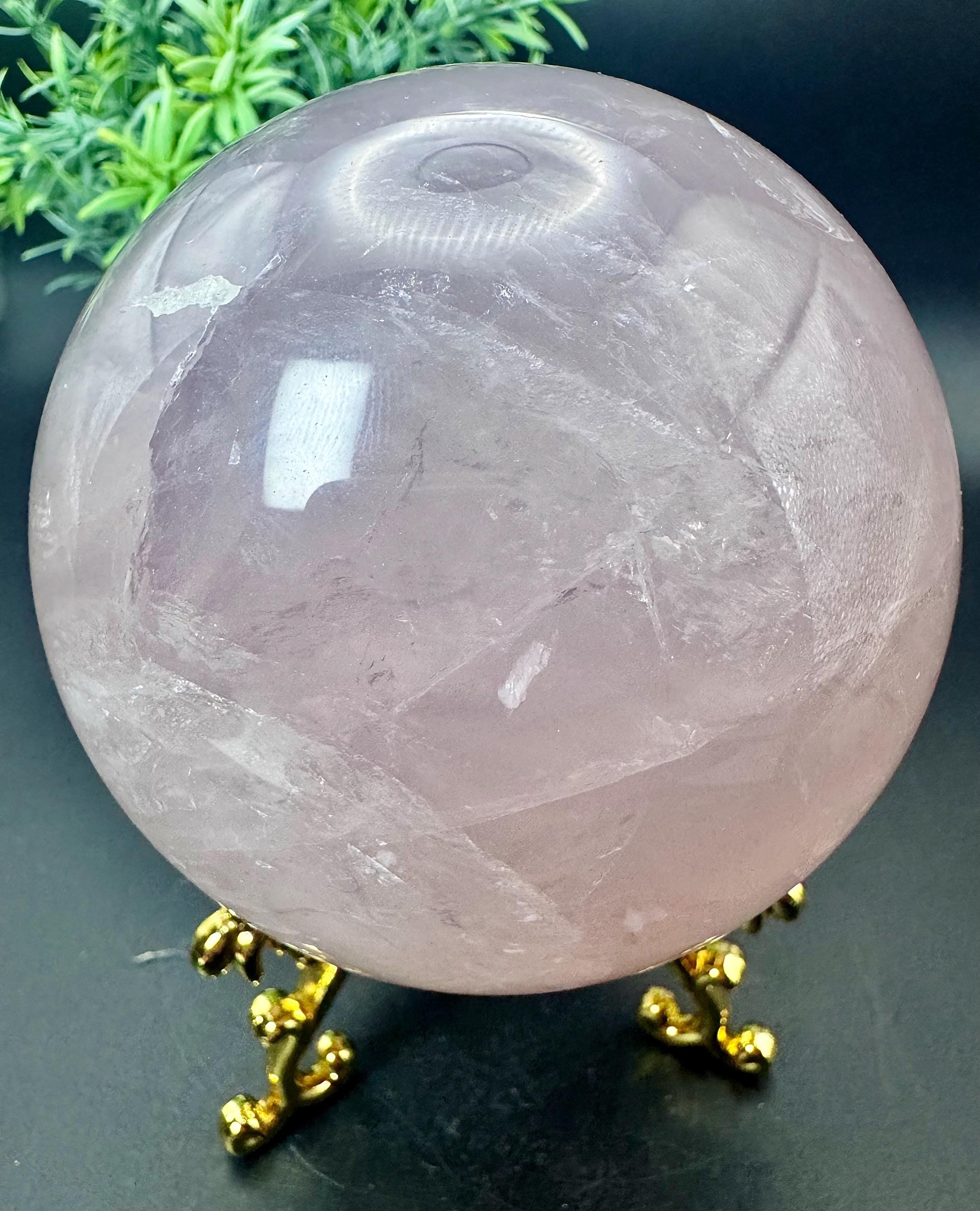 天然クリスタル スターライト ラベンダー ローズクォーツ ビッグ