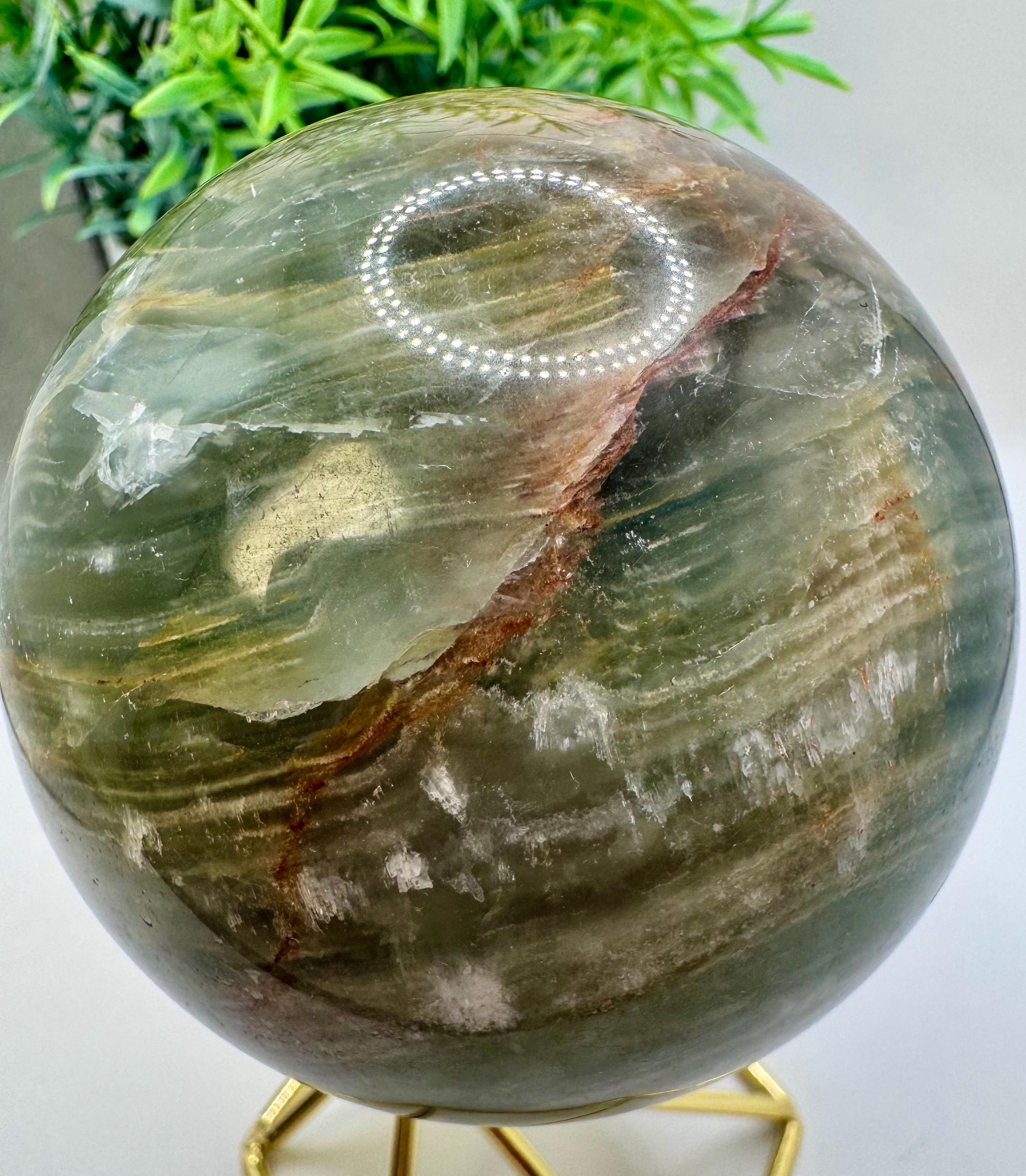 Natural Crystal Large Lemurian Aquatine Calcite Also Know Blue