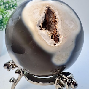 天然クリスタル ドゥルージー ヘミモルファイト スフィア 直径 2.55