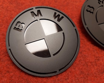Emblemas con el logotipo de BMW 82 mm + 82 mm