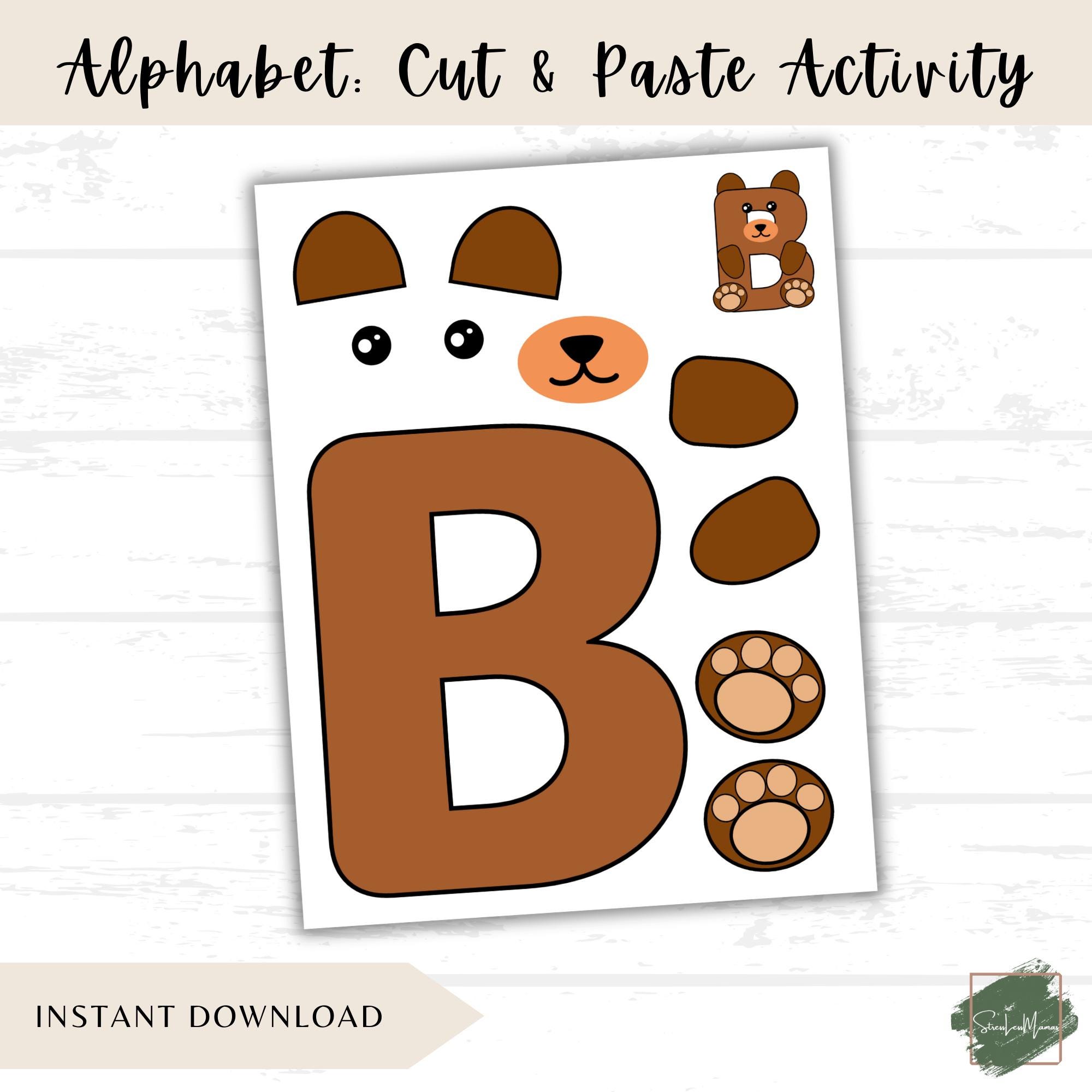 38 Un-BEAR-lievable Crafts: Engaging and Easy DIY Projects for Kids 3 Make a Bear Craft Printable, Cut and Paste Activity, DIY Bear Craft,…