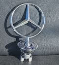 44mm Star Emblem Badge for Mercedes-Benz - Bonnet Hood Logo C E S class NEW product logo