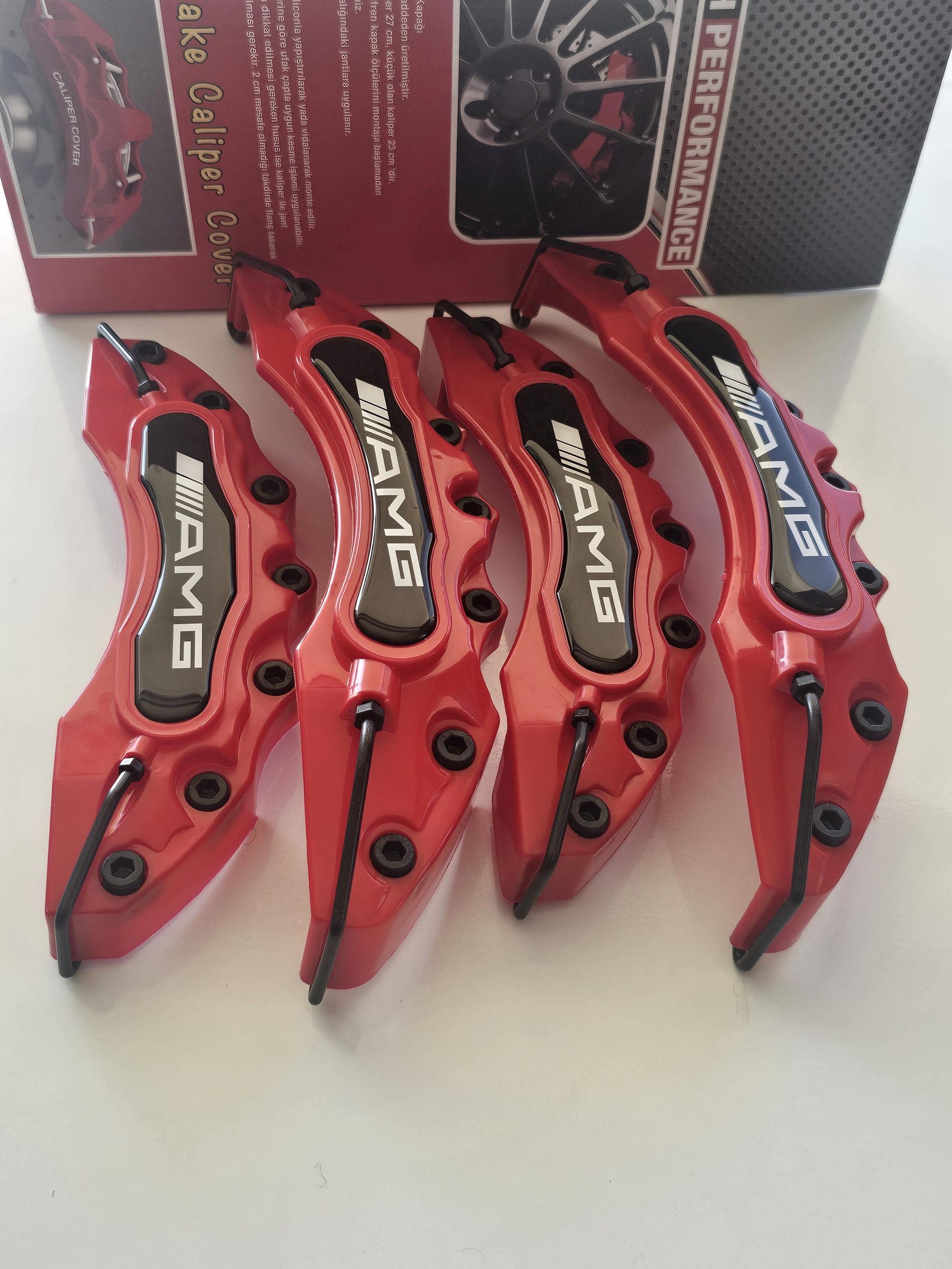Brake Caliper Covers AMG Fit for Mercedes – Red Set - Etsy