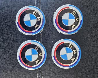 fit for BMW 50th Anniversary Wheel Center Caps - 68mm Set of 4