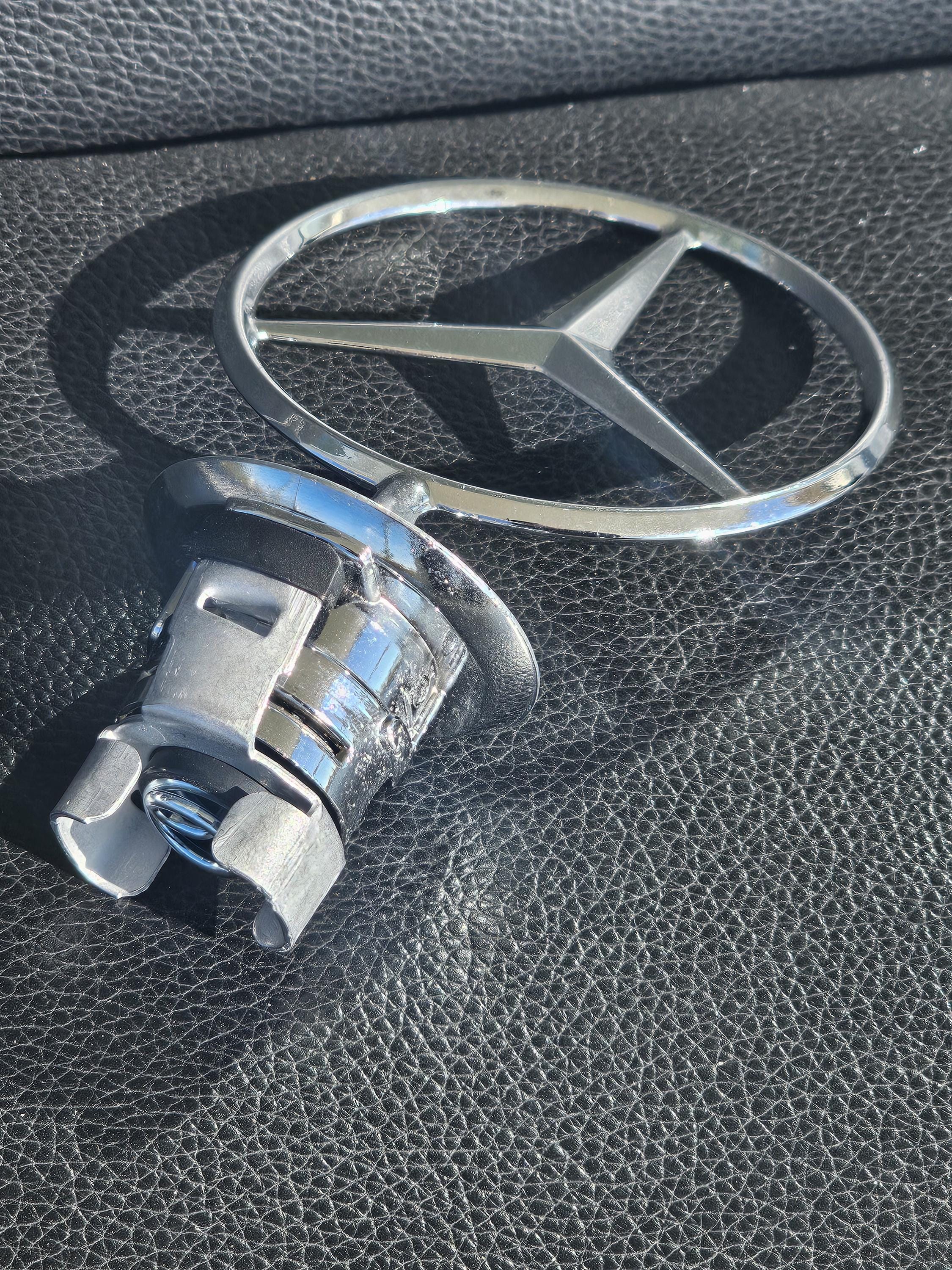 Emblema De Estrella Trasera Negra Brillante Para Mercedes Clase C Estate S205 (2014-2022) - Adhesivo Decorativo