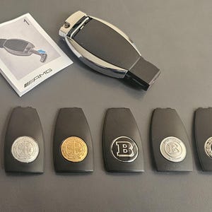 Protège-clés avec logo AMG Affalerbach/Brabus pour Mercedes-Benz – Luxe et style pour votre clé