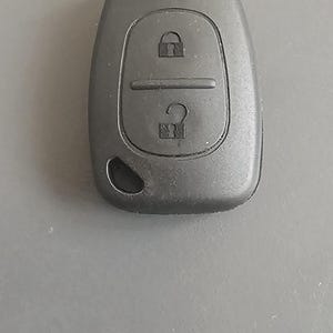 Autosleuteletui met 2 knoppen, geschikt voor Renault Trafic, Kangoo, Master