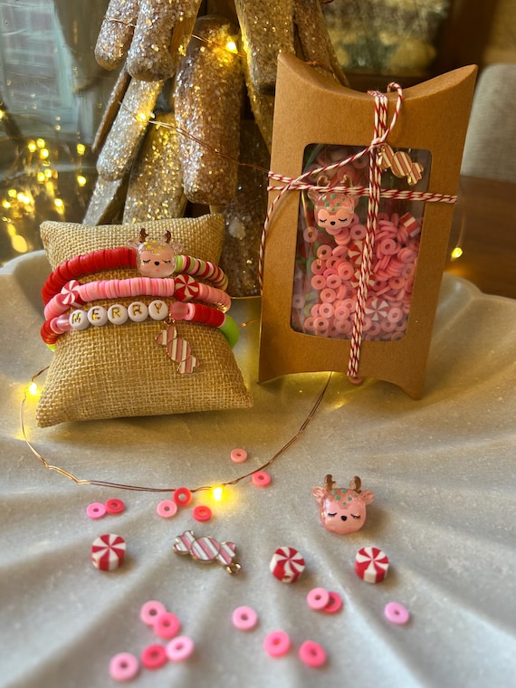 DIY Bracelet Kit - Peppermint Swirl