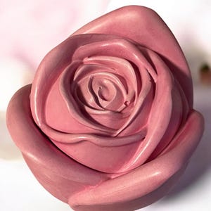 Pink Rosebud Candle