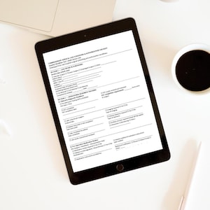 Pre-Surgical Coordination Checklist for Outpatient Surgery Scheduling Editable PDF Word