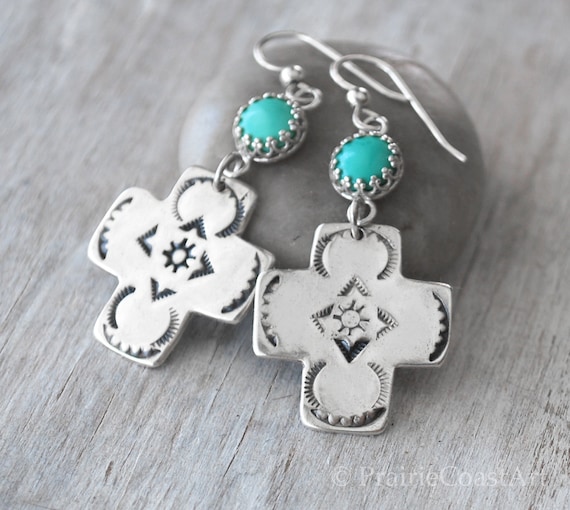 Etsy cross deals earrings