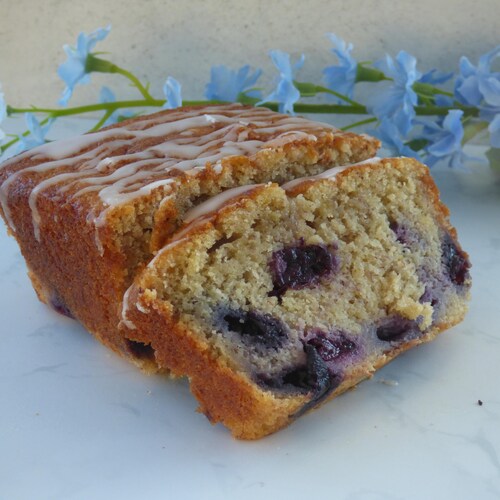 Blueberry Lemon Banana Bread
