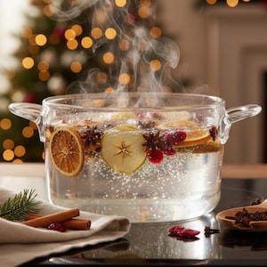 Christmas Simmer Pot Kit: Stovetop Potpourri Gift