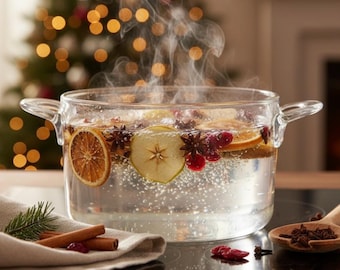 Christmas Simmer Pot Kit: Stovetop Potpourri Gift