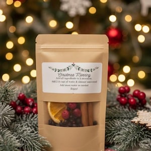 Christmas Simmer Pot Kit: Stovetop Potpourri Gift afbeelding 5