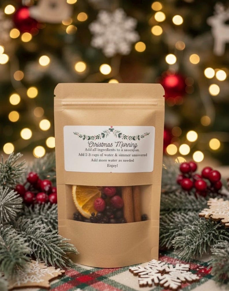 Christmas Simmer Pot Kit: Stovetop Potpourri Gift afbeelding 5