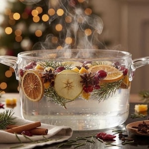 Holiday Magic Simmer Pot Kit: Stovetop Potpourri Gift