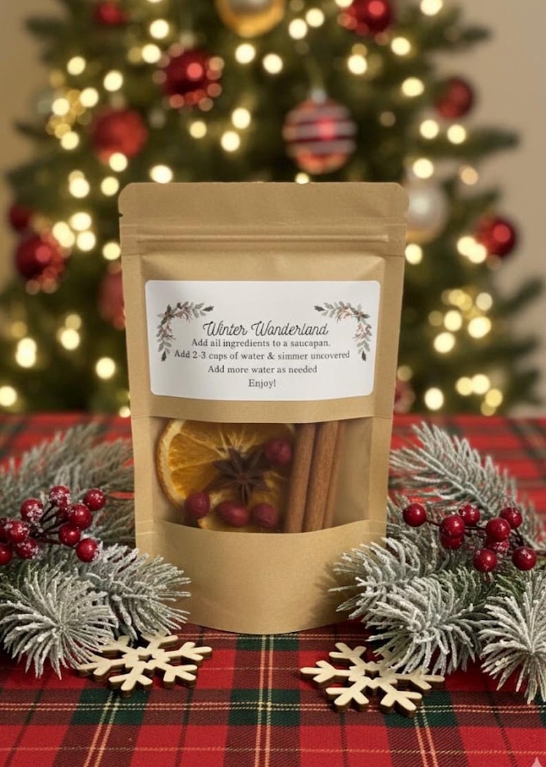 Christmas Simmer Pot Kit: Stovetop Potpourri Gift afbeelding 7