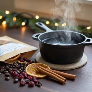 Christmas Simmer Pot Kit: Stovetop Potpourri Gift afbeelding 4