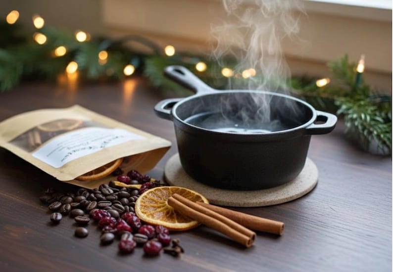 Christmas Simmer Pot Kit: Stovetop Potpourri Gift afbeelding 4