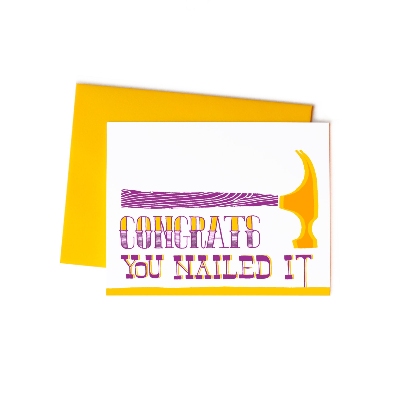 Congrats You Nailed It Boxed Set of 8 Etsy