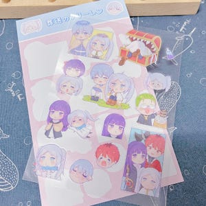 Frieren Anime Stickers