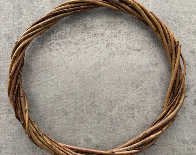 25cm Willow Wreath Template