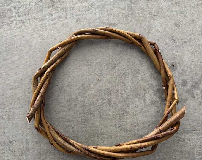 15 cm Willow Wreath Template