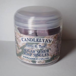 Love Spell - Sugar Scrub Soap Singles -  3 oz