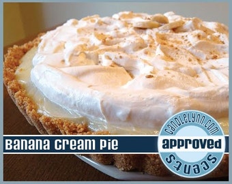 BANANA CREAM PIE scented Clam Shell Package - Tarts