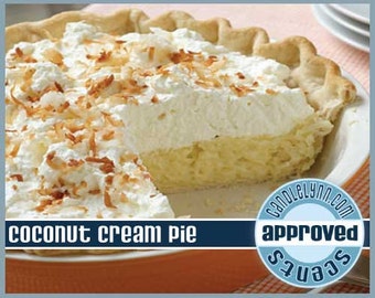 COCONUT CREAM PIE scented Clam Shell Package - Tarts