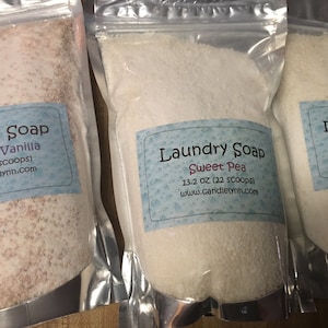 Lavender Vanilla Laundry Soap -  13.2 oz