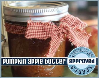 PUMPKIN APPLE BUTTER Clam Shell Package - Tarts - Break Apart Melts