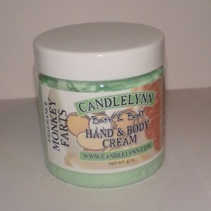 MONKEY FARTS Whipped Hand & Body Cream 4 oz Dye Free image 3