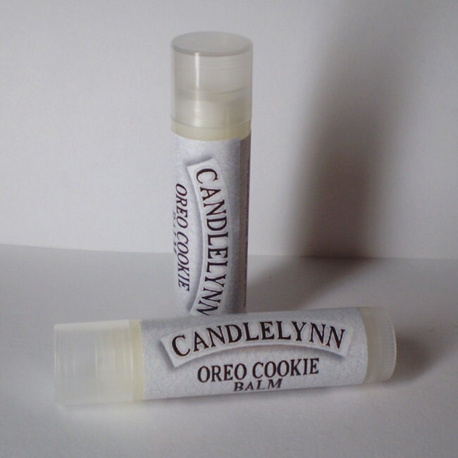 Oreo Cookie Lip Balm by Candle Lynn Made with Organic Shea Etsy
