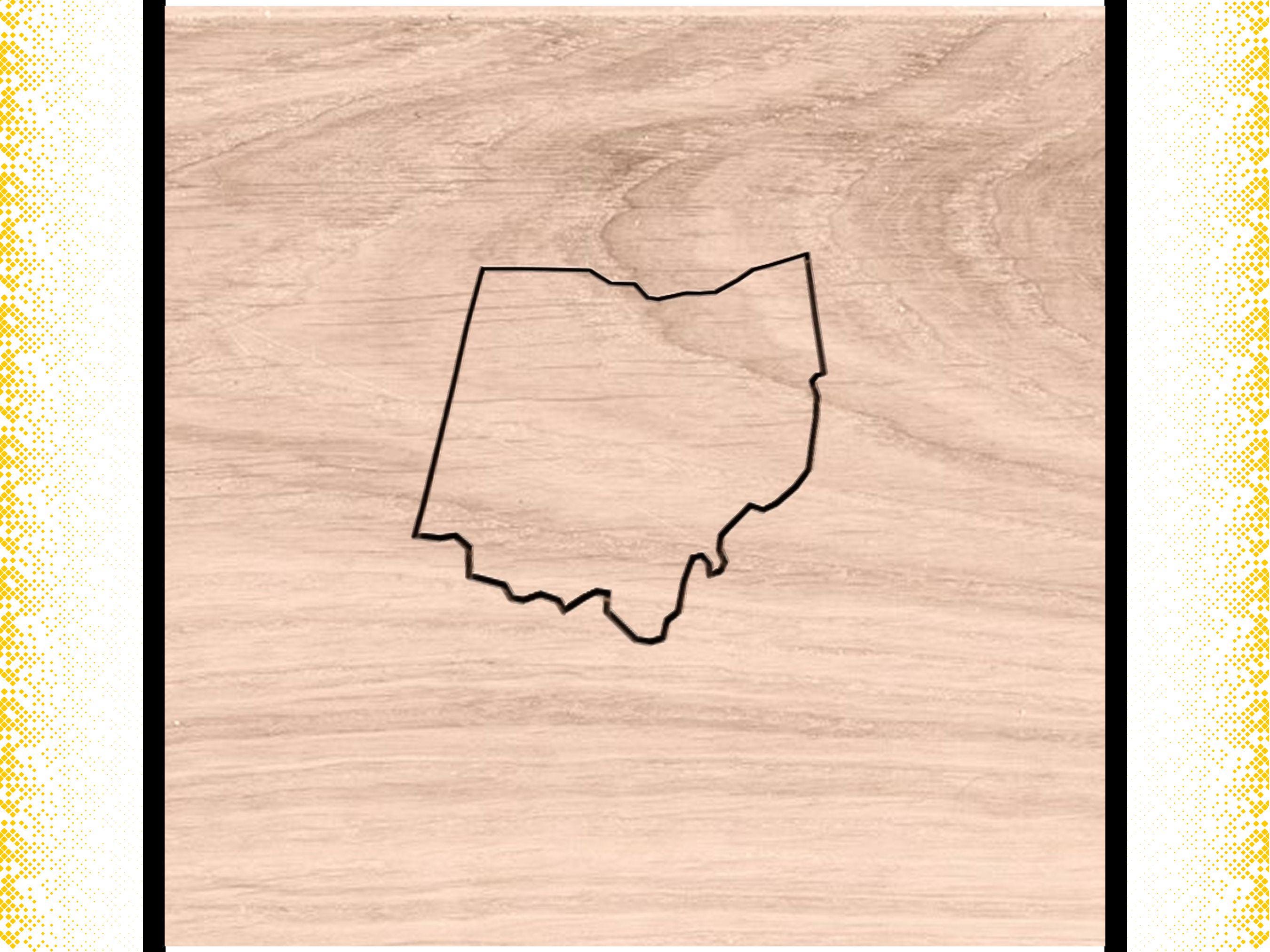 Ohio State Map | Ohio SVG | Ohio PNG | Ohio Map Clipart | Cricut and ...