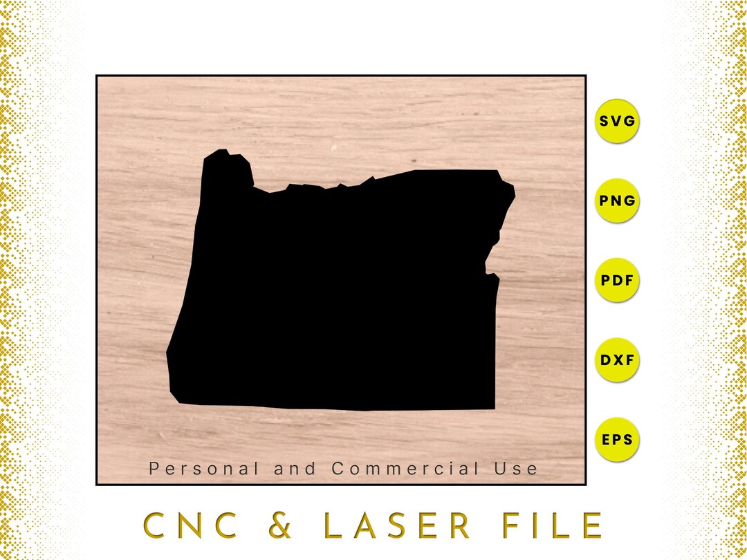 Oregon State Map | Oregon SVG | Oregon PNG | Oregon Map Clipart ...